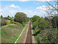 East Suffolk Line from Kemps Lane bridge