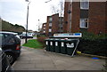 Recycling point, Copley Close