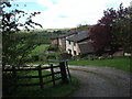 Houses above Ty Isa farm