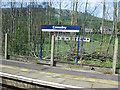 Cononley station platform