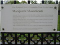 Entrance to the Macquarie Mausoleum