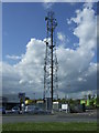 Communications mast off Tritton Road