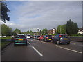 TQ5491 : Colchester Road at the junction of Gooshays Drive by David Howard