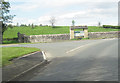 NY5228 : Entrance to holiday Park from Lowther Bridge by John Firth
