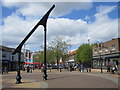 Sutton-in-Ashfield - Town Centre sun dial