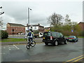 Cyclist in Alderson Road