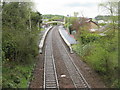 Hartwood Station, looking east to Edinburgh