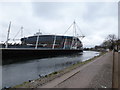 Cardiff: River Taff and Millennium Stadium