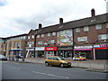 SP1587 : Parade of shops with flats above, Kitt's Green Road by Christine Johnstone