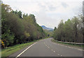 A82 north at Stuc an t-lobairt