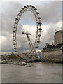 TQ3079 : River Thames, The London Eye by David Dixon