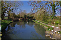 SU7251 : North Warnborough - Basingstoke Canal by Chris Talbot