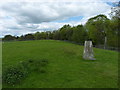 Broomcroft trig in the fields on Fetch Hill