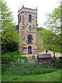 Church tower from the earthworks