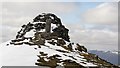 NN5081 : Summit, Mullach Coire an Iubhair by Richard Webb