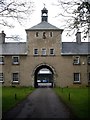 Archway entrance to stable yard