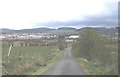 Descent by road from Tullochbeg