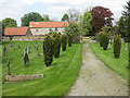 Churchyard path, St Michael and All Angels