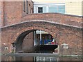 SP0686 : Towpath bridge over infilled canal arm by Christine Johnstone