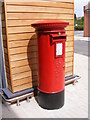 TM3862 : Tesco Saxmundham Postbox by Geographer
