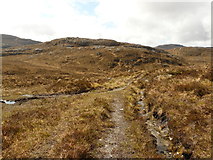 NC2441 : Track junction above Loch na h-Ath by AlastairG
