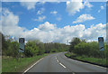 Entrance to Windyhill Golf Course from B8050