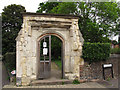 Croydon Minster: ancient churchyard gateway