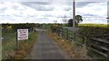 Cycle/foot path, A1086