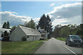 Roundabout at Rob Roy hotel