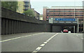 M8  tunnel at junction 18 northbound