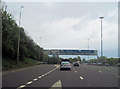 Junction 14 M8 eastbound