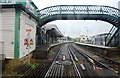 Footbridge at Billingshurst Station