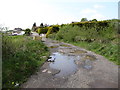 An abandoned spur of Divis Road leading to Tomaroy Bridge