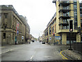 View down Berkeley street from above the M8