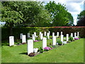 War graves in London Road Cemetery