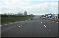 Over bridge over A74(M) south near Sandyholm