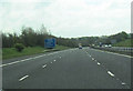 A74(M) southbound just north of Kirtlebridge