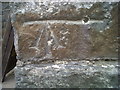 Ordnance Survey Benchmark and Bolt - Aberaeron Town Hall