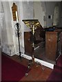 SU2131 : St. Peter, Pitton: lectern by Basher Eyre