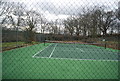 Tennis court, Wedd