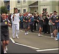 Olympic torch at Babbacombe