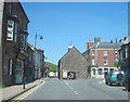 Market Hall in Llanidloes from the south