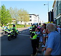 ST3187 : Metropolitan Police motorcyclists at the head of the Olympic Torch convoy, Newport by Jaggery
