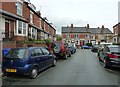 Cars in Highfield Place