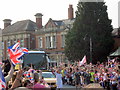 Victoria Square Droitwich Spa, Olympic Torch Relay