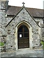 St. John the Baptist, Spetisbury: porch