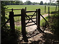 Gate at Sheepleas