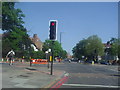 Poynders Road at the junction of Kings Avenue