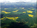 Former RAF Nuthampstead from the air