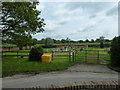 St Mary, Blandford St Mary: view from the churchyard